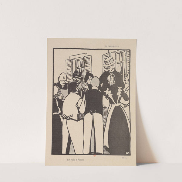 La Douloureuse by Félix Vallotton