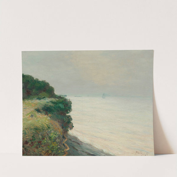 La falaise de Penarth (1897) by Alfred Sisley