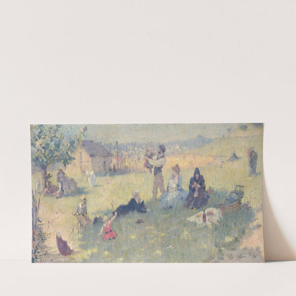 La famille (1889) by Maurice Chabas