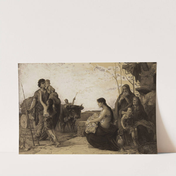 La Famille, d'après Moreau de Tours by Louis Boutelié