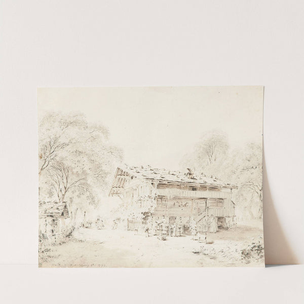 La famille laborieuse (1799) by Franz Niklaus König