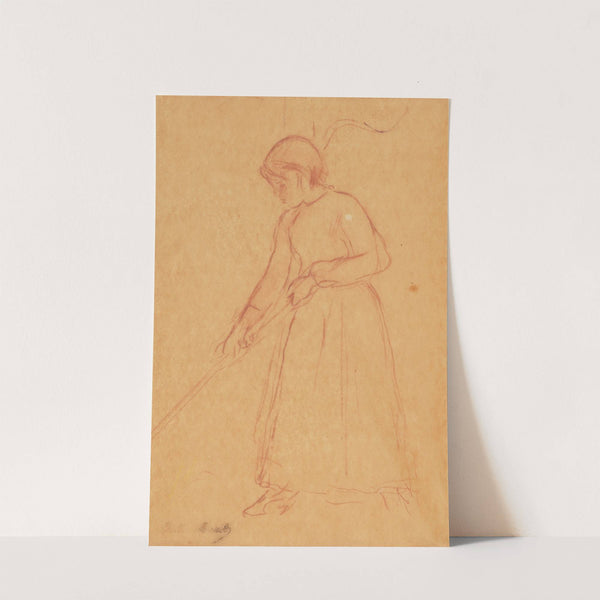 La Faneuse (circa 1889-1890) by Berthe Morisot