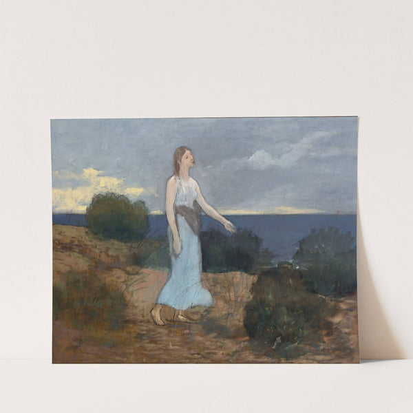 La Fée Aux Grèves (Fairy Of The Strand) by Pierre Puvis de Chavannes