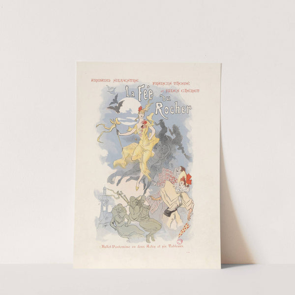 La Fée du Rocher Pl.1 (1894) by Jules Chéret