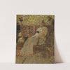 La femme au fauteuil (Misia et Thadée Natanson) (1896) by Édouard Vuillard