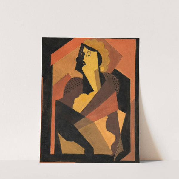 La femme au gant noir (circa 1920) by Albert Gleizes