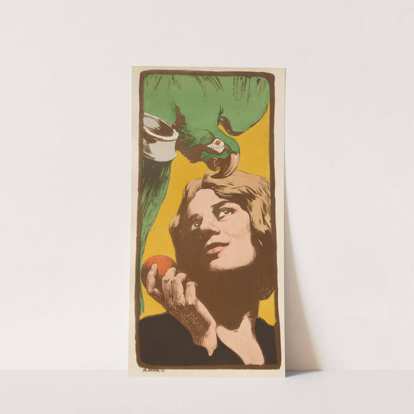 La Femme au Perroquet (1898-1899) by Angelo Jank