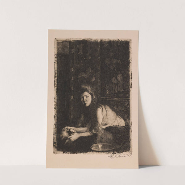 La femme au vase (1894) by Albert Besnard