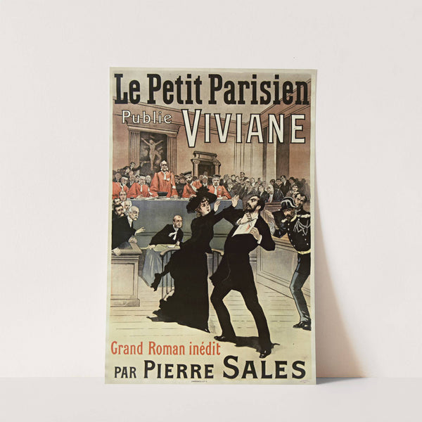 La Femme d’affaires, grand roman parisien par Dubut de Laforest commencera dans Gil Blas le 15 décembre (1890) by Jean-Louis Forain