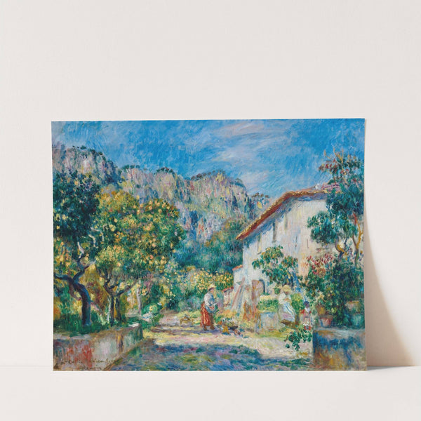La Ferme de Magnanosc ou La villa Raynaud, Grasse (1893) by Pierre-Auguste Renoir
