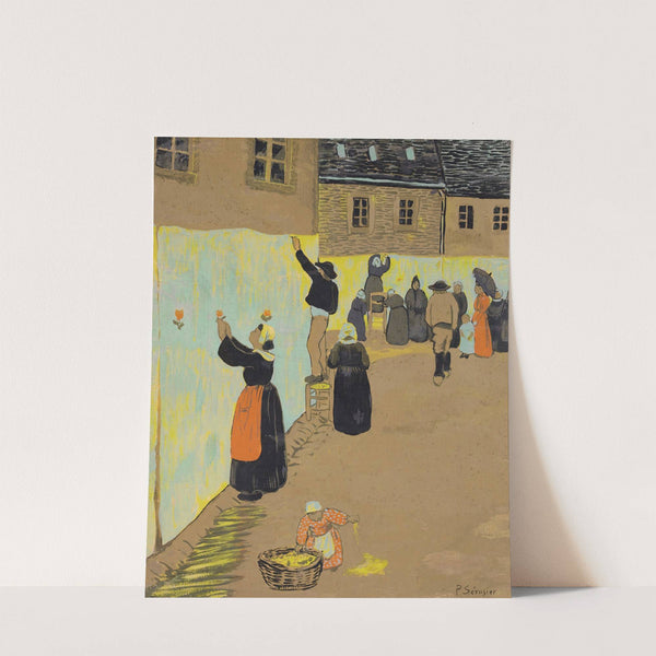 La Fête Dieu À Huelgoat by Paul Sérusier