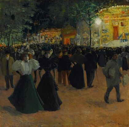 La fête forain, place pigalle