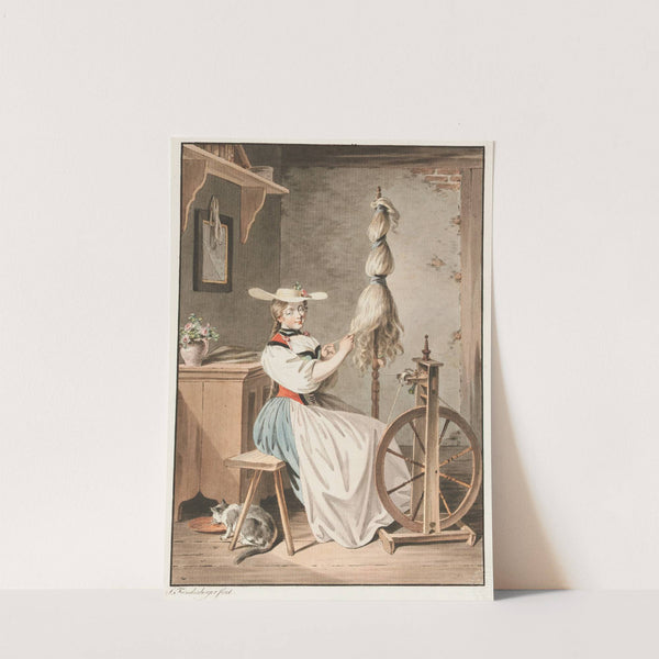 La Fileuse by Sigmund Freudenberger