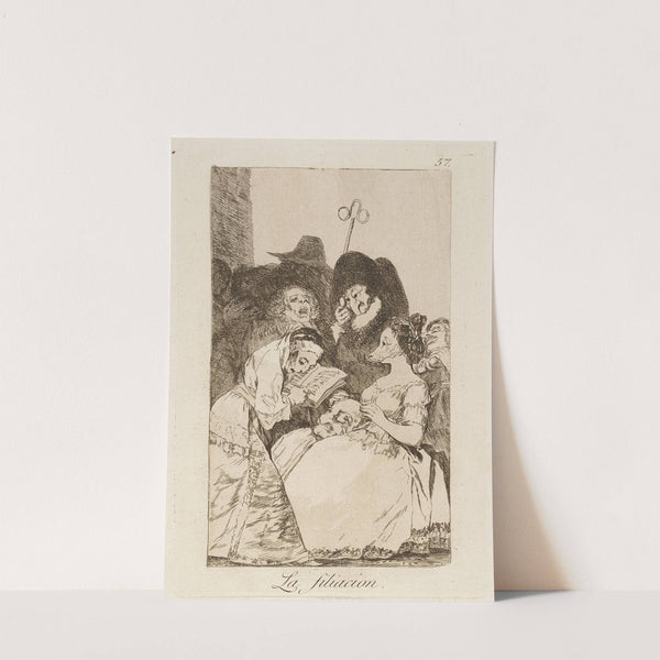La filiacion. (The filiation.) (1796-1797) by Francisco de Goya