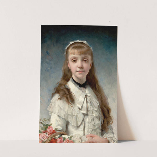 La fille du peintre (or Sweet Innocence) (1881) by Charles Chaplin