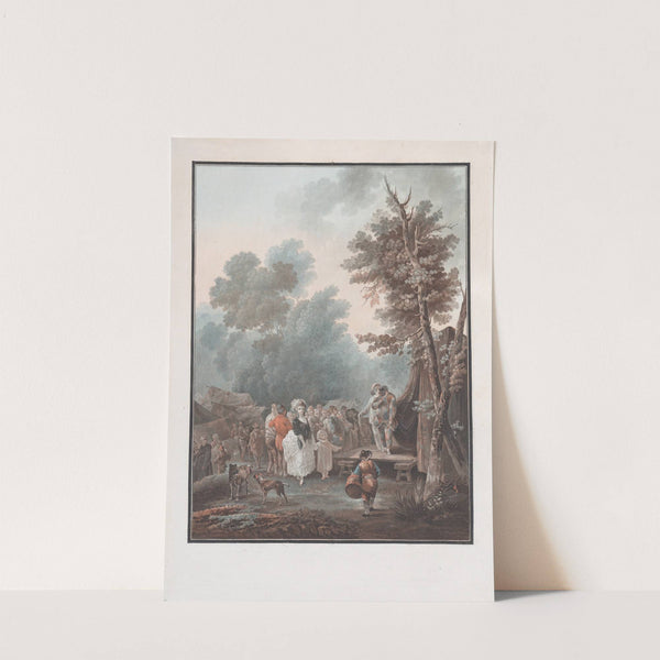 La Foire de Village (1788–94) by Charles-Melchior Descourtis
