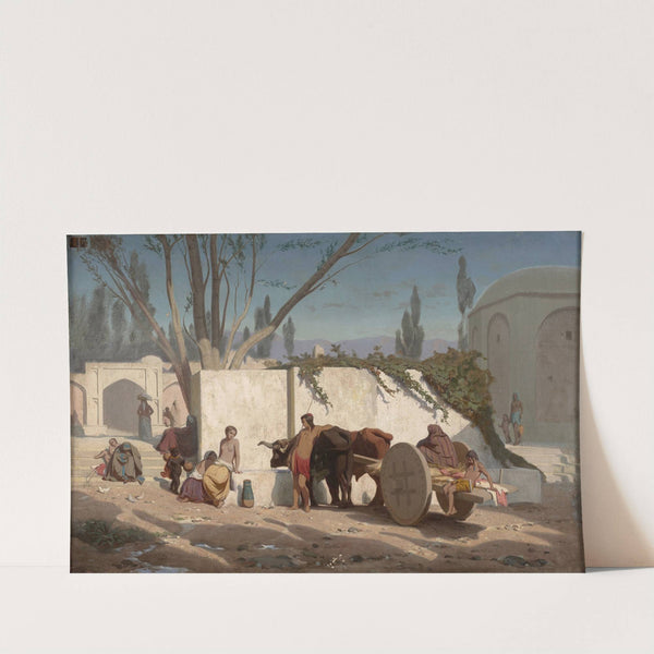 La fontaine by Eugène Fromentin