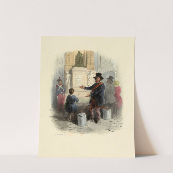 La Fontaine Molière by Frédéric Bouchot
