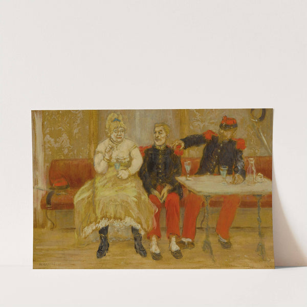 La forte chanteuse by Jean François Raffaëlli