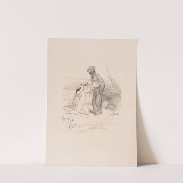 La Fortune (1893) by Adolphe Léon Willette