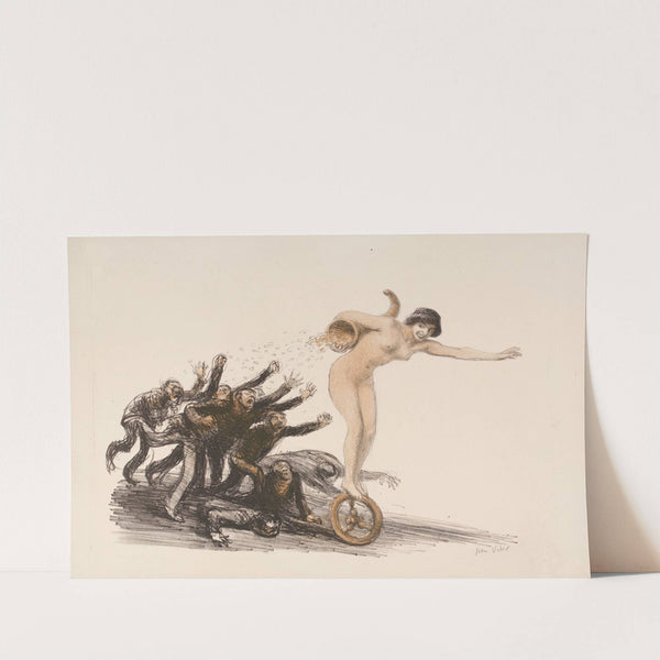 La Fortune poursuivie (1910) by Jean Veber