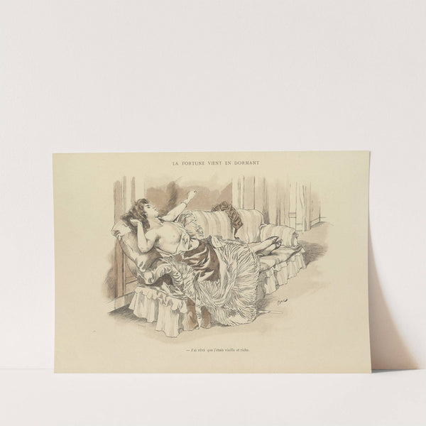 La fortune vient en dormant (1894) by Ferdinand Bac