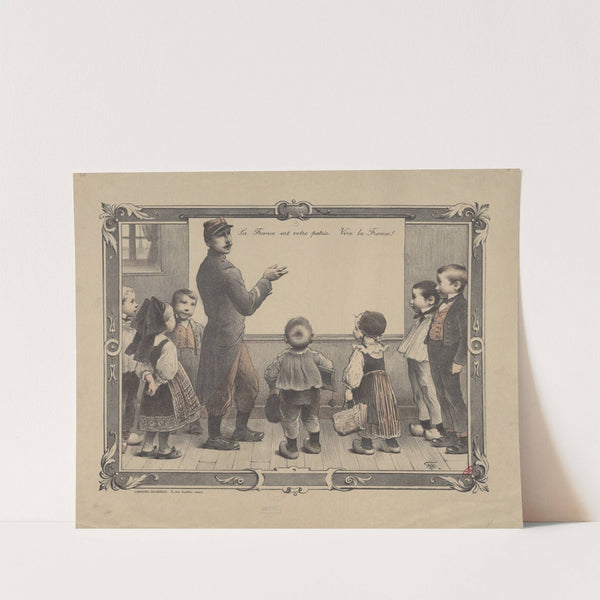 La France est votre patrie. Vive la France! by Henri-Jules-Jean Geoffroy