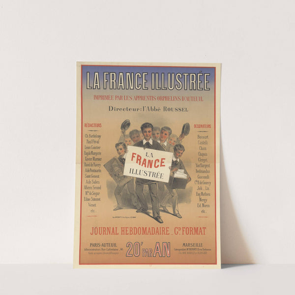 La France illustrée imprimée par les apprentis orphelins d’Auteuil (1879) by Imp. Becquet