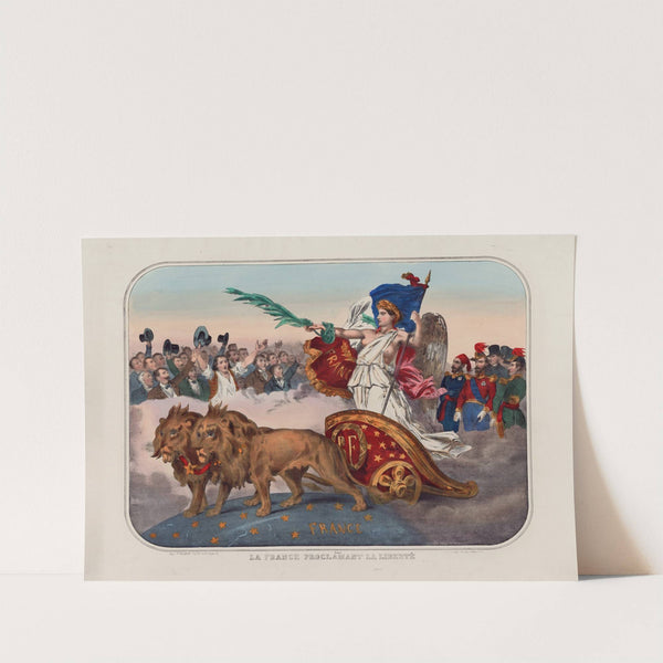 La France proclamant la Liberté by Gosselin