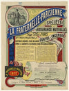 La Fraternelle parisienne, société d’assurance mutuelle contre l’incendie fondée en 1837 (1896)