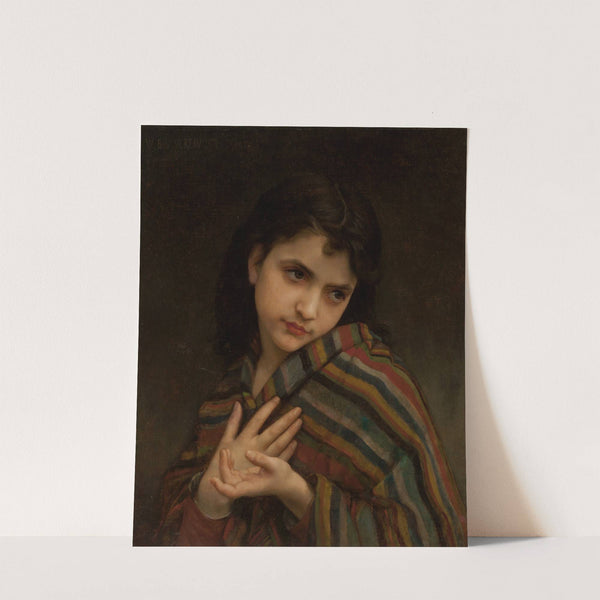 La frileuse (1879) by William Bouguereau