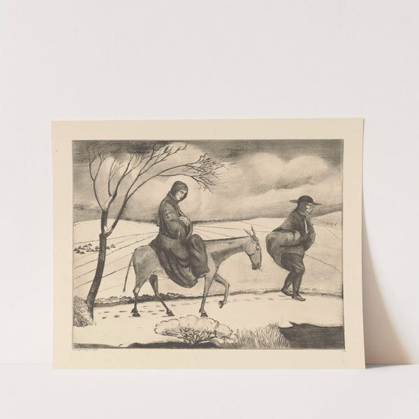 La Fuite en Egypte I (1923) by Lodewijk Schelfhout