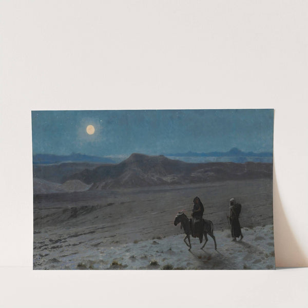 La Fuite En Égypte (Nuit) by Jean-Léon Gérôme