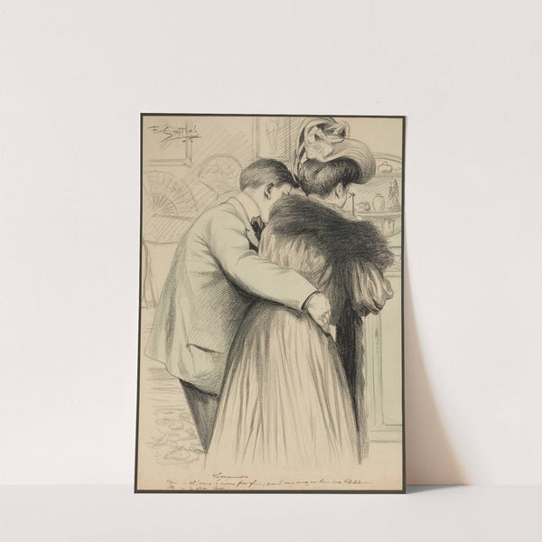 La garçonnière (1905) by Fernand Louis Gottlob