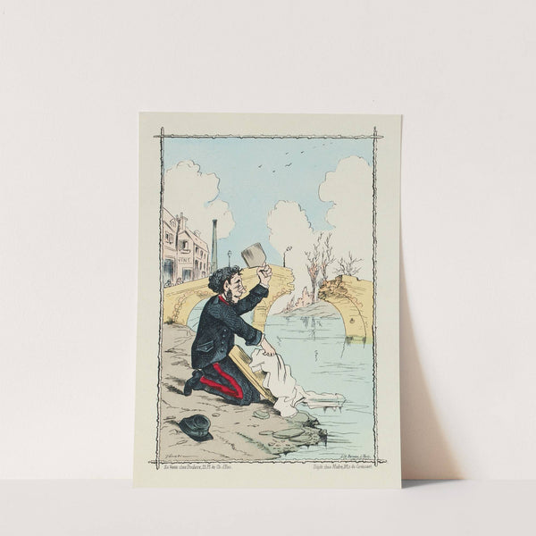 La Garde National aux avants postes by Faustin Betbeder