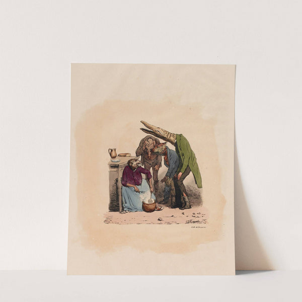 La gastronomie by Charles-Joseph Traviès de Villers