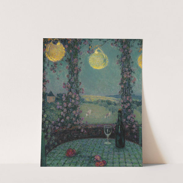 La Gloriette, Gerberoy by Henri Le Sidaner