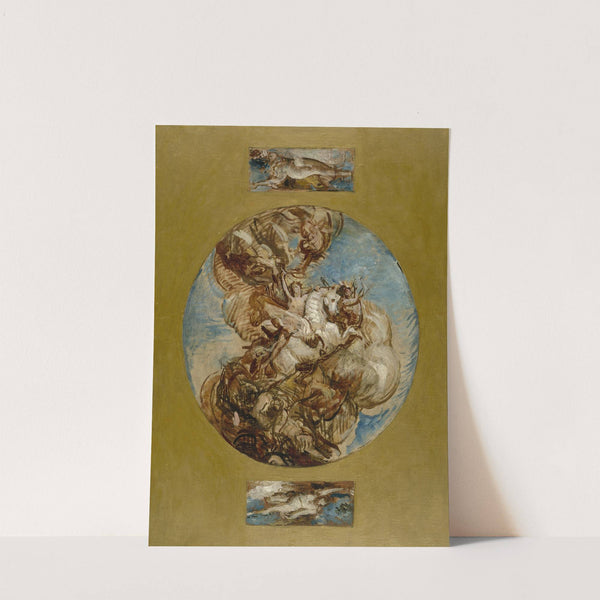 La glorification de l’Art (1888) by Léon Bonnat