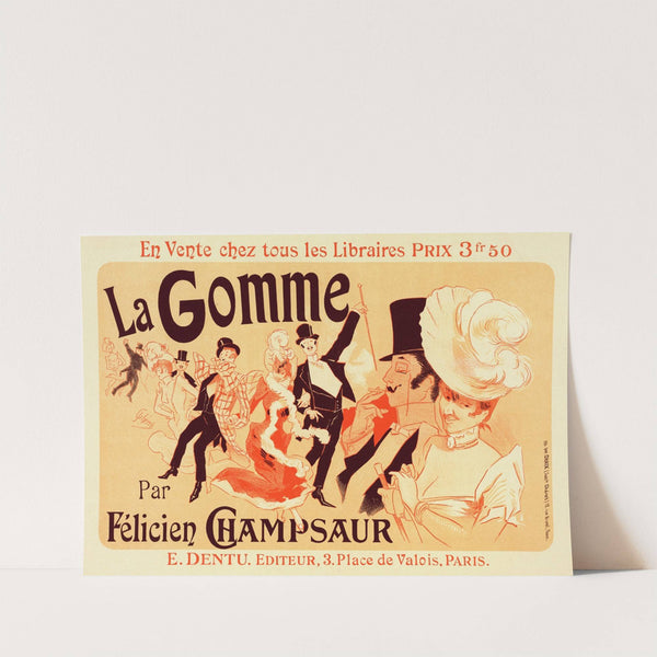La Gomme (1900) by Jules Chéret