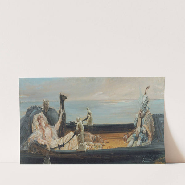 La gondole (1896) by Georges Jules Victor Clairin