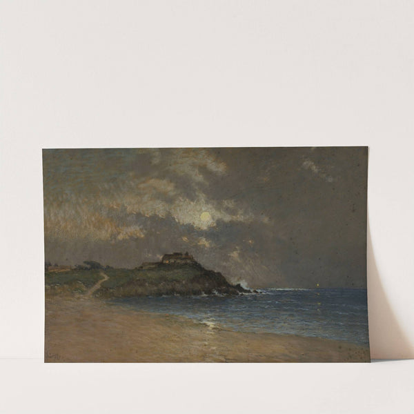 La grande côte à Royan by Marie-Joseph-Leon Clavel (Iwill)