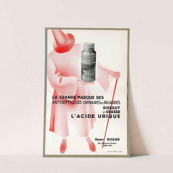 La grande marque des antiseptiques urinaires et biliaires (1910-1950) by Henry Rogier