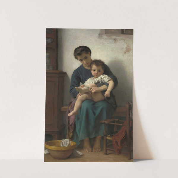 La grande soeur (1877) by William Bouguereau