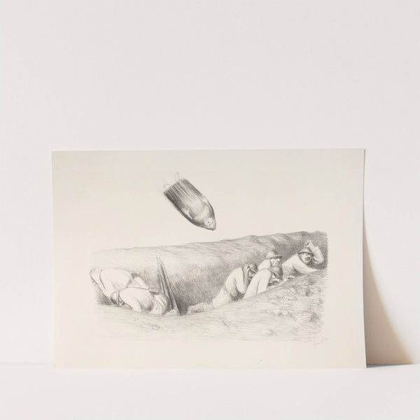 La grosse Bertha (1917) by Jean Veber