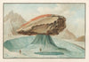 La grosse pierre sur le glacier de Vorderaar Canton de Berne Province d’Oberhassi (1915-1945)