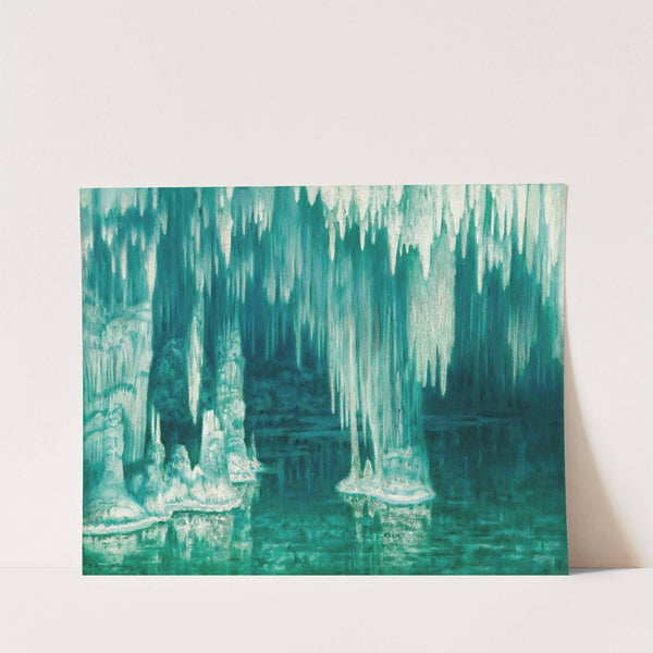 La Grotte Du Drac, Manacor by William Degouve de Nuncques