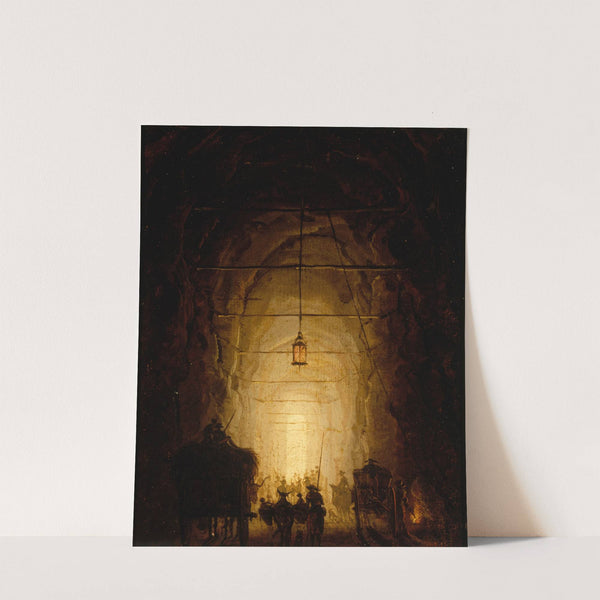La Grotte du Pausilippe (1760-1761) by Hubert Robert