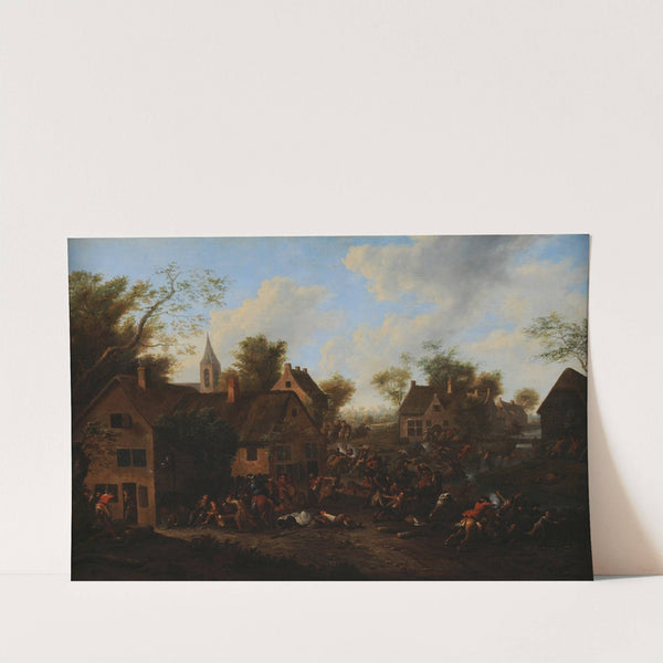 La guerre en Flandre by Charles Breydel