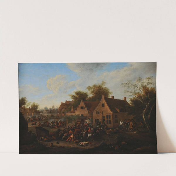 La guerre en Flandre by Charles Breydel