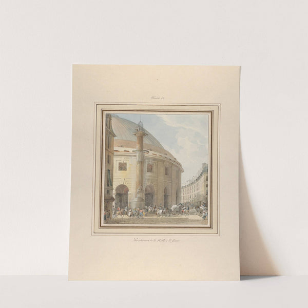 La Halle aux Blés, Exterior View by Pierre François Léonard Fontaine